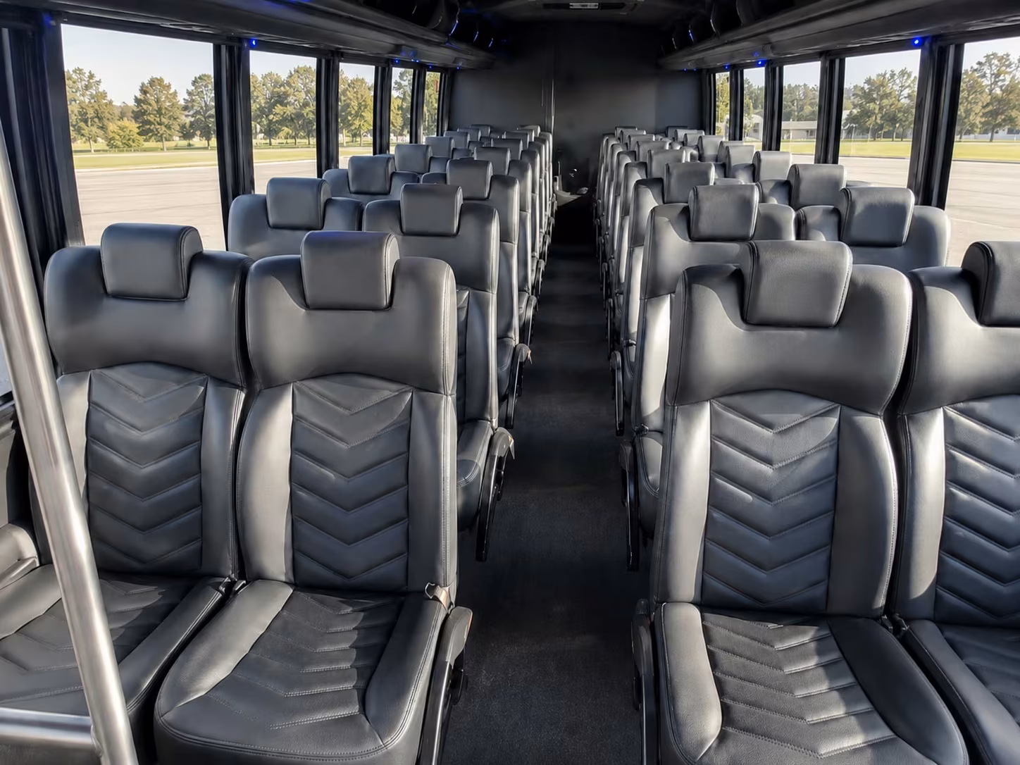 18 passenger minibus inside