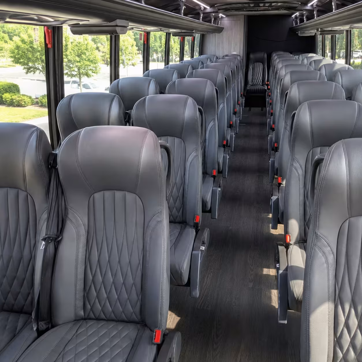 30 passenger minibus inside