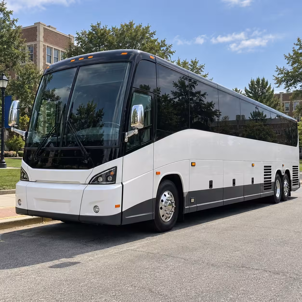 56 passenger charter bus