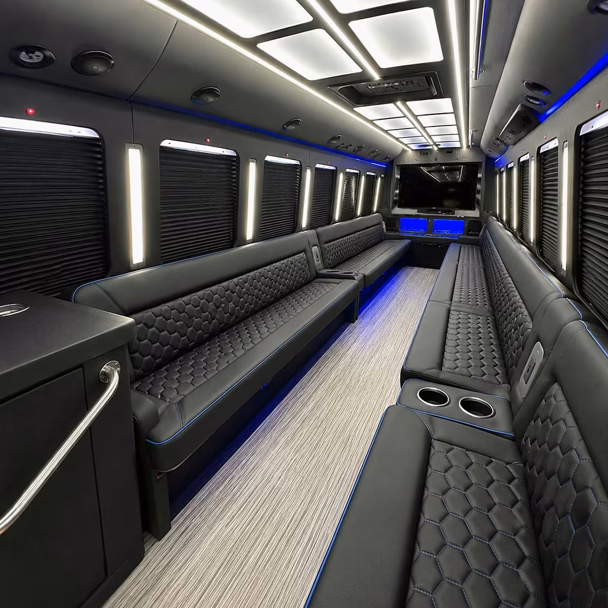 party bus interior