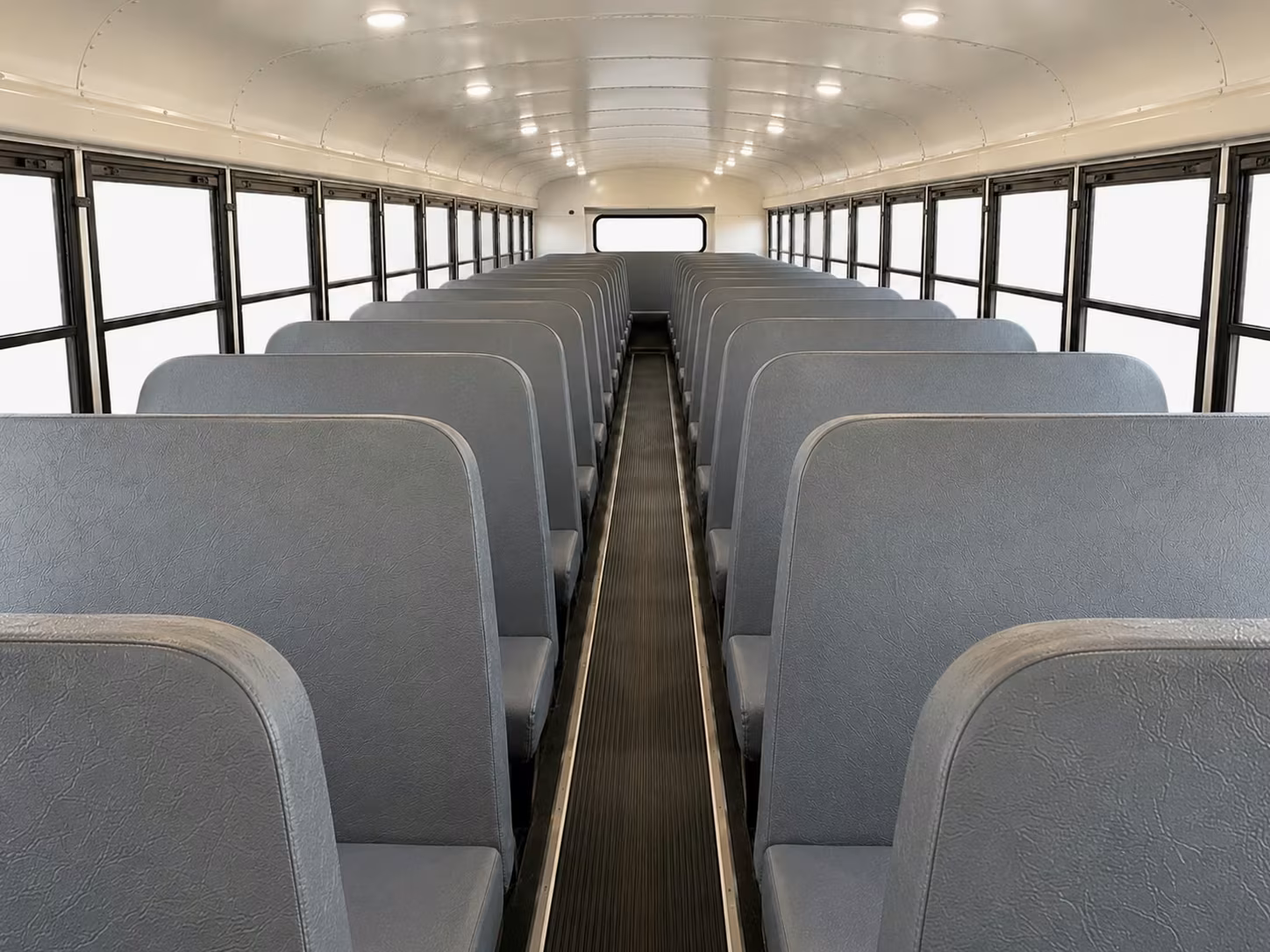 school bus interior
