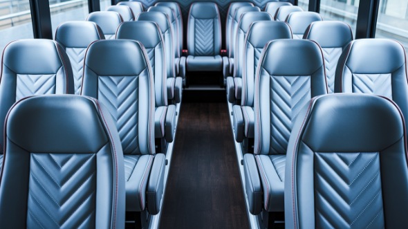 melbourne 18 passenger minibus interior