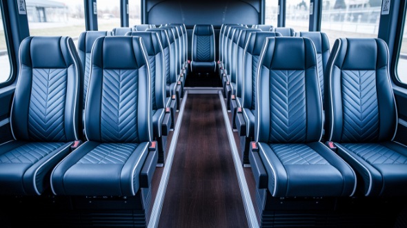 melbourne 20 passenger minibus inside