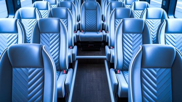 melbourne 20 passenger minibus interior
