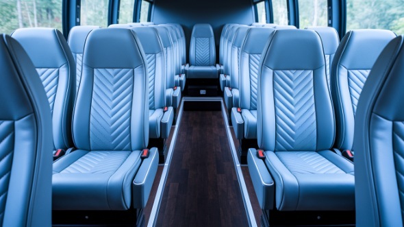 melbourne 30 passenger minibus interior