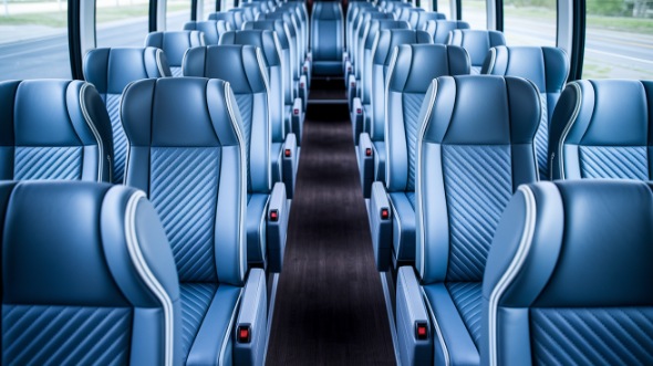 melbourne 50 passenger charter bus interior