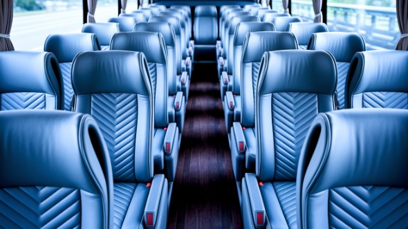 melbourne 54 passenger charter bus interior