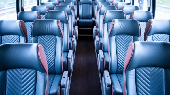 melbourne 56 passenger charter bus interior